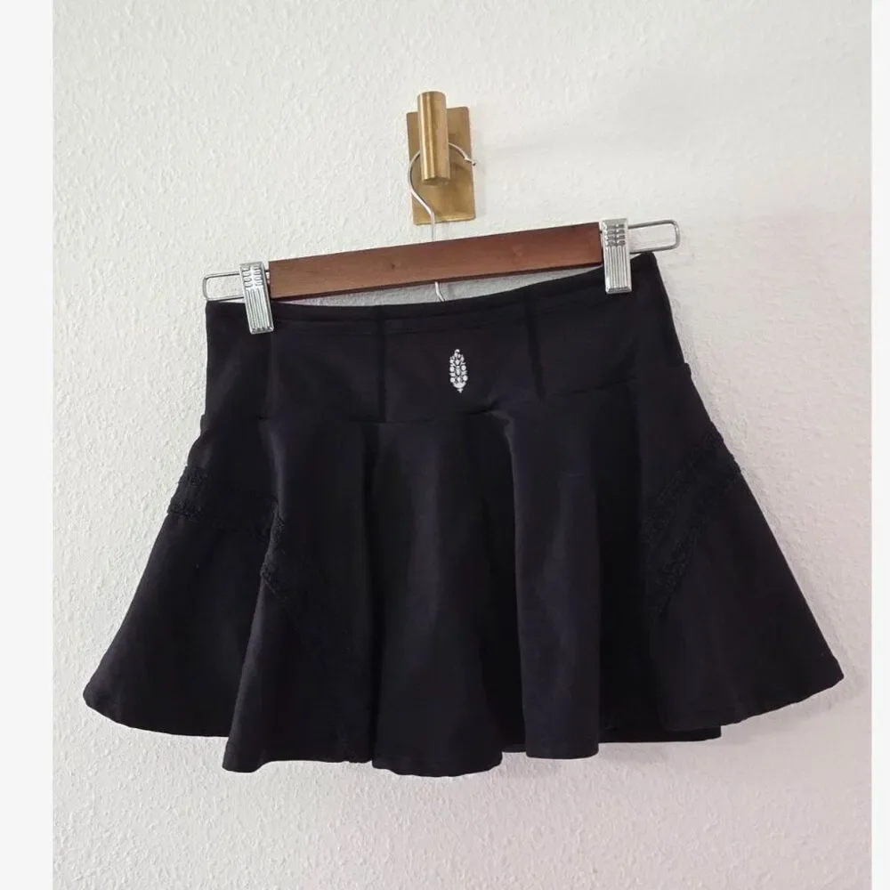 Free People Pleats And Thank You Tennis Skort Small
